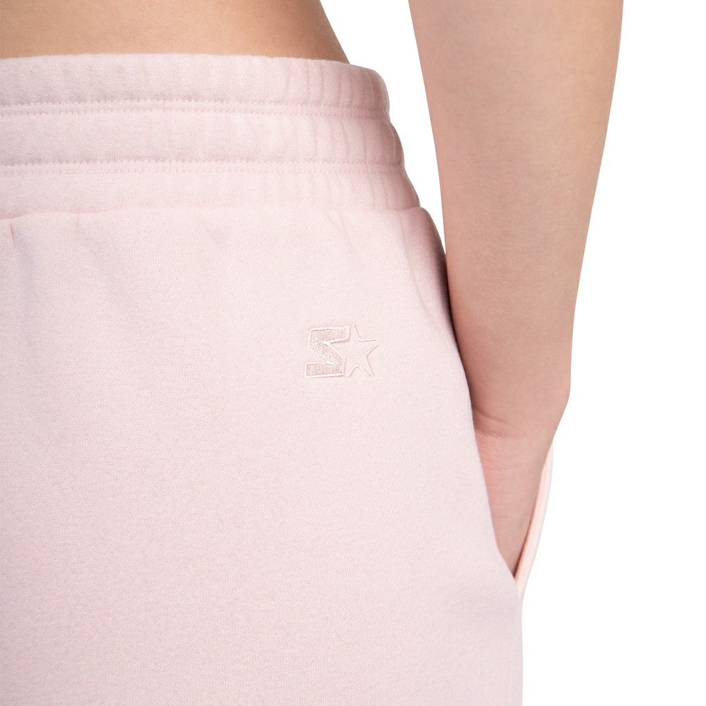 Light Pink Chicago Bulls Starter Women's Pastel High Waisted Shorts | NBA