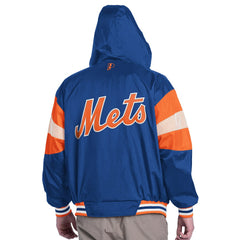 New York Mets Pro Player Legacy Lightweight Full-Zip Hooded Jacket - MLB Jackets