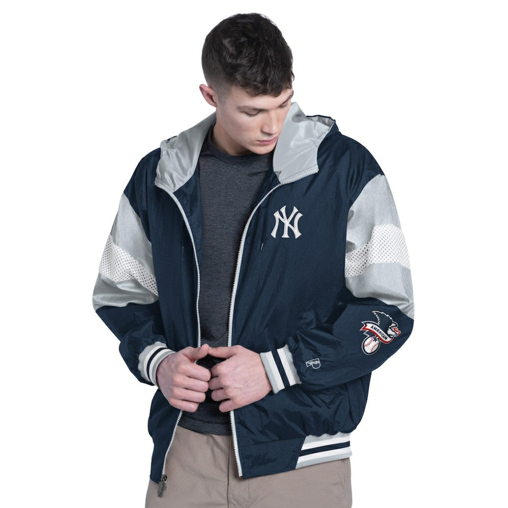 New York Yankees Pro Player Legacy Lightweight Full-Zip Hooded Jacket - MLB Jackets