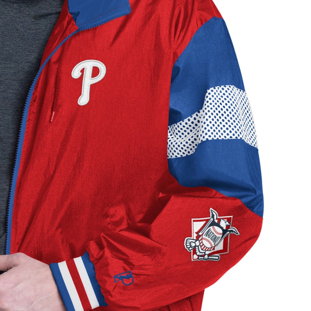 Philadelphia Phillies Pro Player Legacy Lightweight Full-Zip Hooded Jacket - MLB Jackets