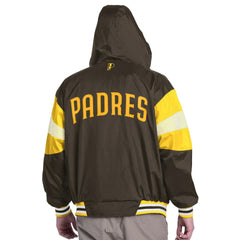 San Diego Padres Pro Player Legacy Lightweight Full-Zip Hooded Jacket - MLB Jackets