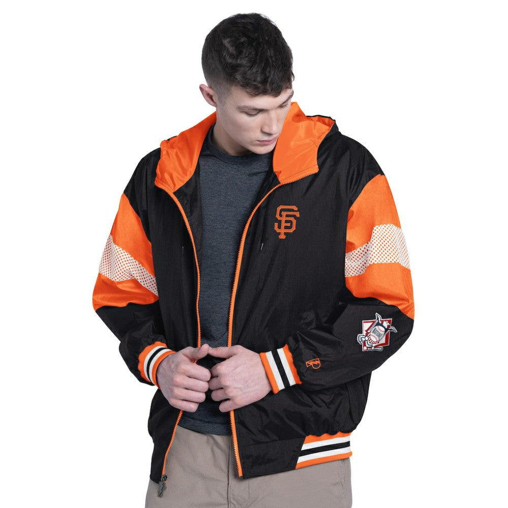 San Francisco Giants Pro Player Legacy Lightweight Full-Zip Hooded Jacket - MLB Jackets