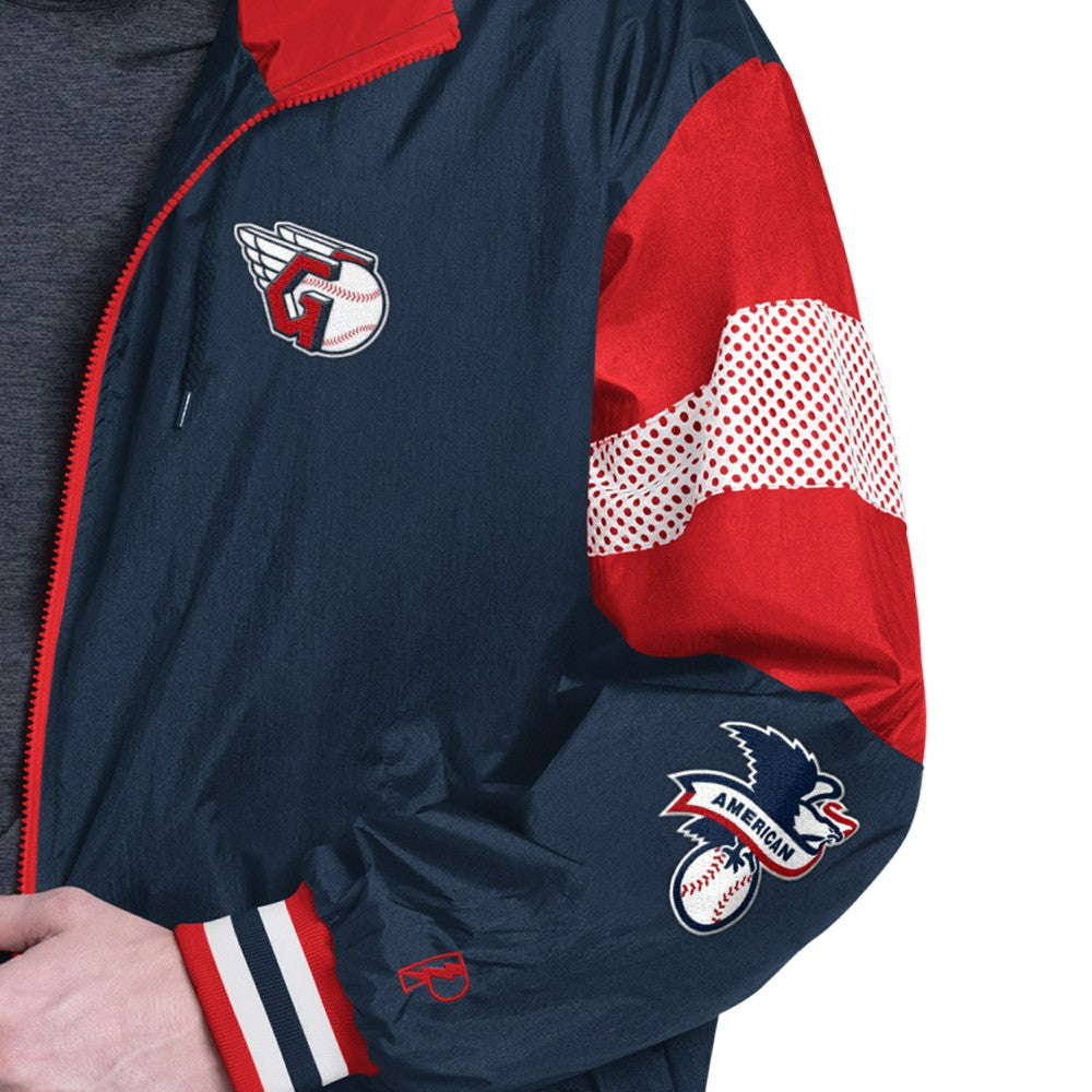 Cleveland Guardians Pro Player Legacy Lightweight Full-Zip Hooded Jacket - MLB Jackets