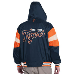 Detroit Tigers Pro Player Legacy Lightweight Full-Zip Hooded Jacket - MLB Jackets