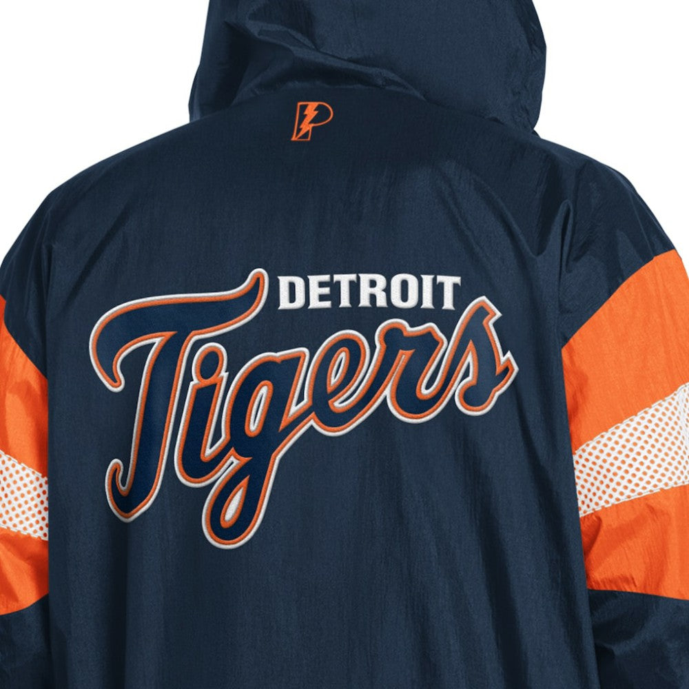 Detroit Tigers Pro Player Legacy Lightweight Full-Zip Hooded Jacket - MLB Jackets