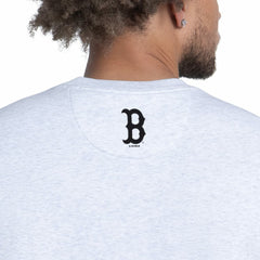 Boston Red Sox Starter Face of Ice Blue French Terry Sweatshirt - MLB Sweatshirts
