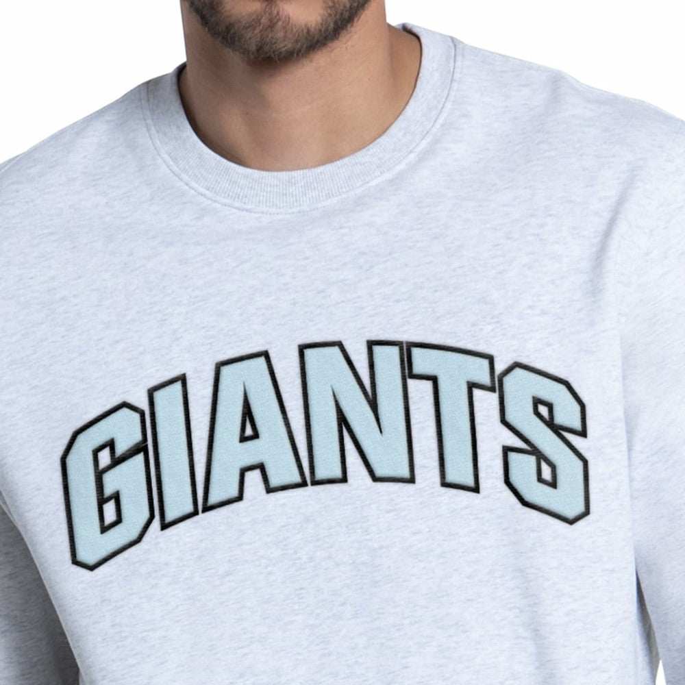 San Francisco Giants Starter Face of Ice Blue French Terry Sweatshirt - MLB Sweatshirts