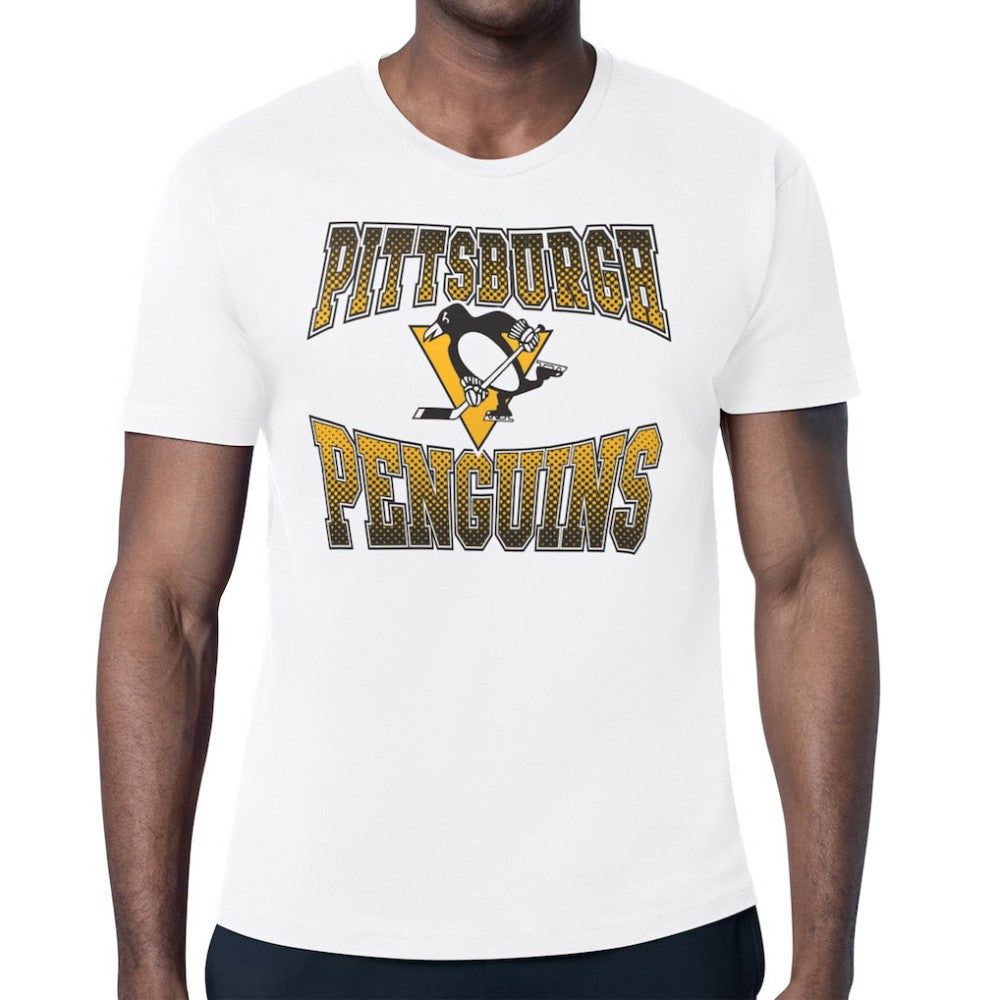 Pittsburgh Penguins Starter Comic Style Team Graphic T-Shirt -  NHL T-shirts