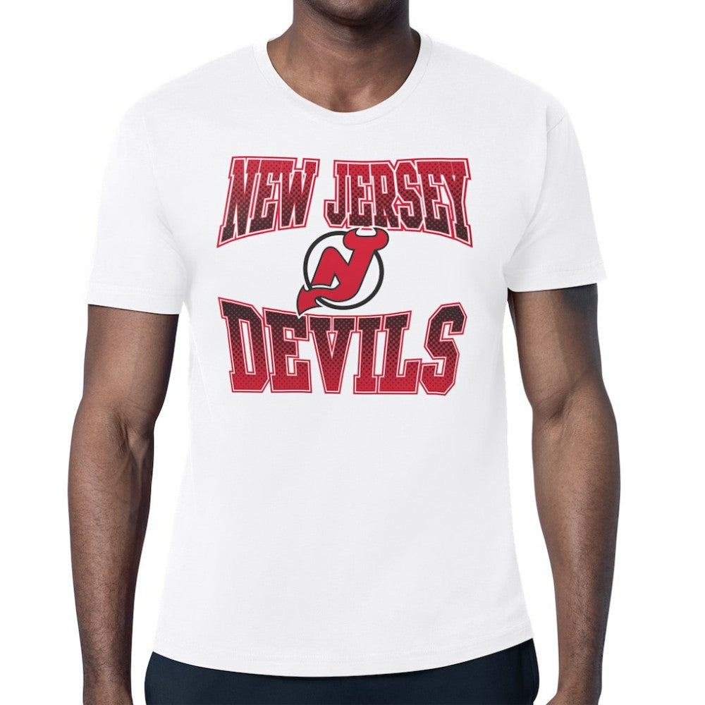 New Jersey Devils Starter Comic Style Team Graphic T-Shirt -  NHL T-shirts