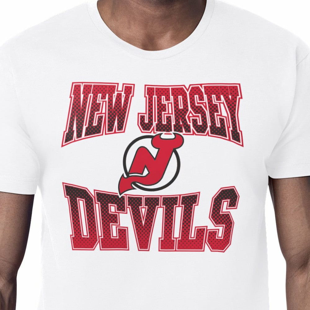 New Jersey Devils Starter Comic Style Team Graphic T-Shirt -  NHL T-shirts