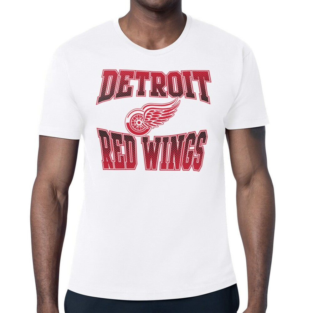 Detroit Red Wings Starter Comic Style Team Graphic T-Shirt -  NHL T-shirts