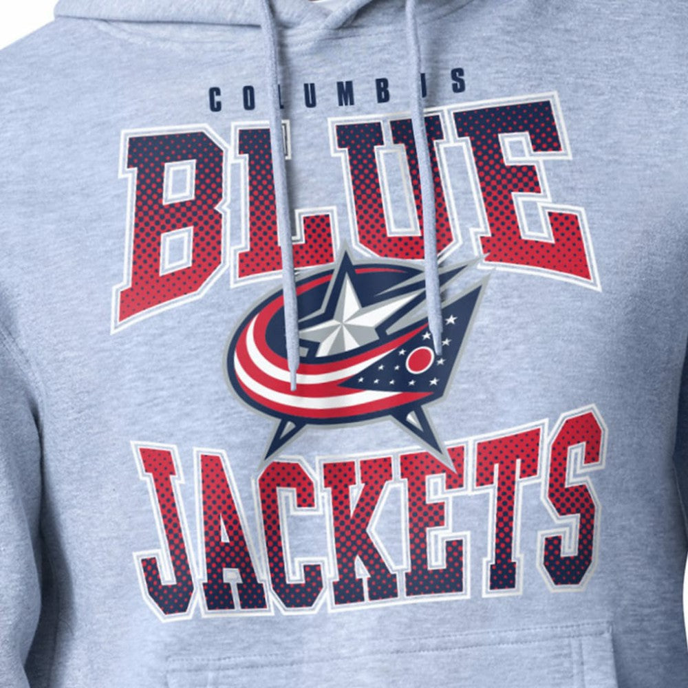 Columbus Blue Jackets Starter Comic Style Team Graphic Hoodie -  NHL Hoodies