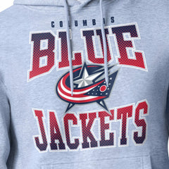 Columbus Blue Jackets Starter Comic Style Team Graphic Hoodie -  NHL Hoodies