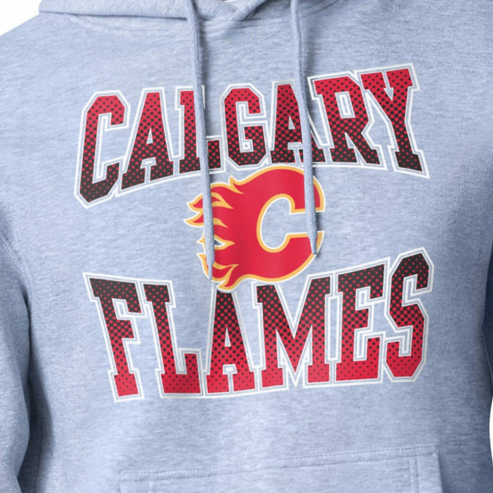 Calgary Flames Starter Comic Style Team Graphic Hoodie -  NHL Hoodies