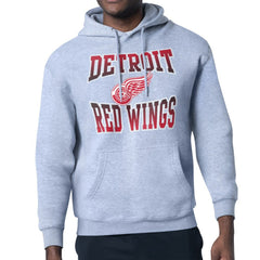 Detroit Red Wings Starter Comic Style Team Graphic Hoodie -  NHL Hoodies