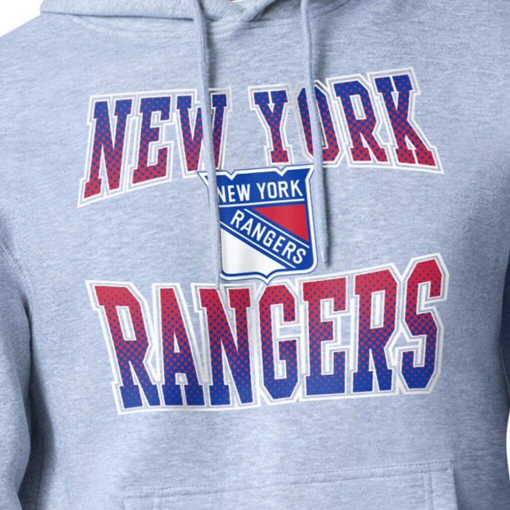 New York Rangers Starter Comic Style Team Graphic Hoodie -  NHL Hoodies