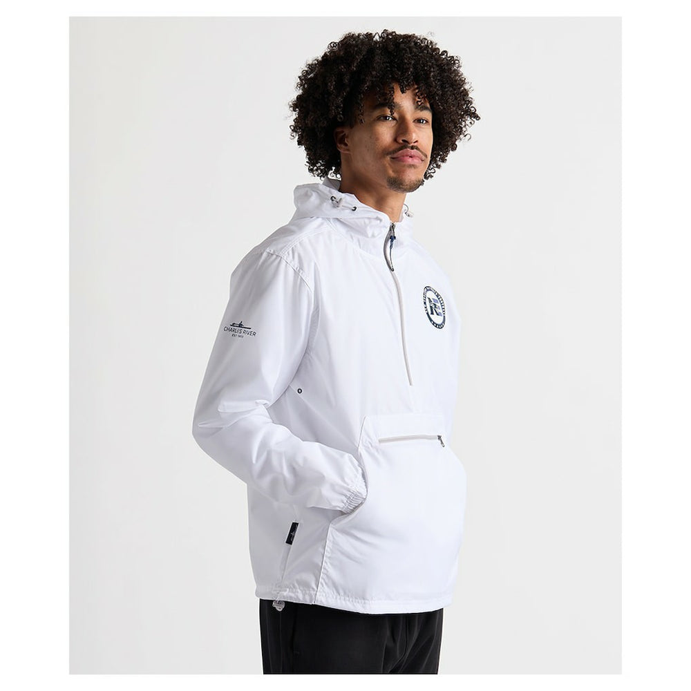 New England Patriots Charles River x  Pack-N-Go Half-Zip Hoodie | NFL Online