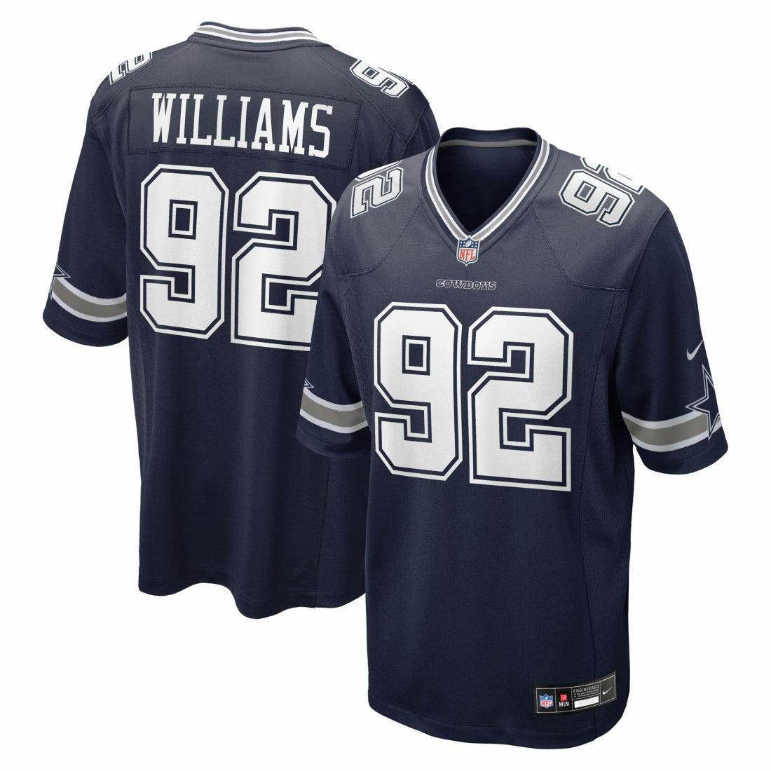 Dallas Cowboys Quinnen Williams  Team Game Jersey | NFL Outlet