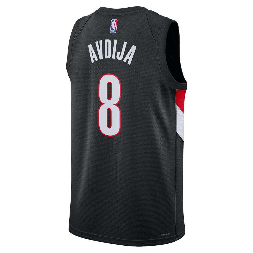 Black Deni Avdija Portland Trail Blazers Unisex Swingman Jersey | NBA
