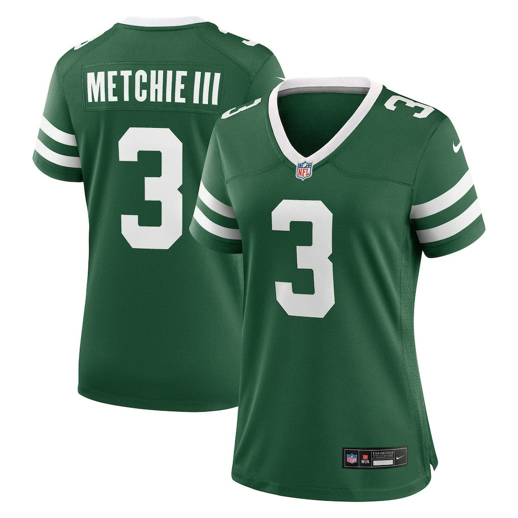 New York Jets John Metchie III  Women's Team Game Jersey | NFL Hot