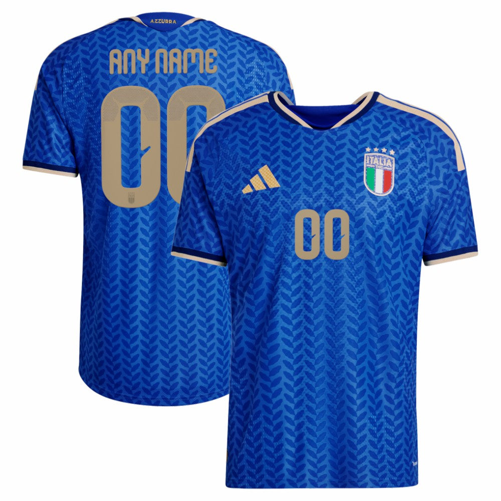 Italy National Team FIFA x World Cup 2026 Home On Field Custom Jersey