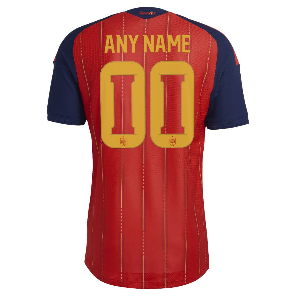 Spain National Team FIFA x World Cup 2026 Home On Field Custom Jersey