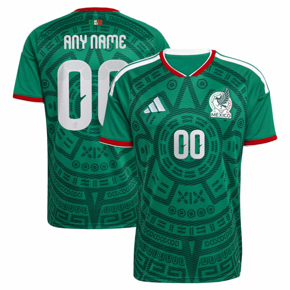 Mexico National Team 2026 Home Replica Custom Jersey