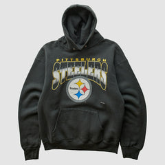 Pittsburgh Steelers 90s Hooded Pullover Sweatshirt | NFL Outlet