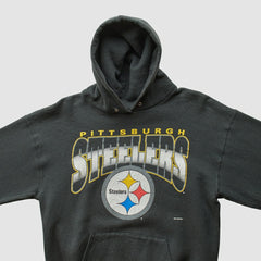 Pittsburgh Steelers 90s Hooded Pullover Sweatshirt | NFL Outlet