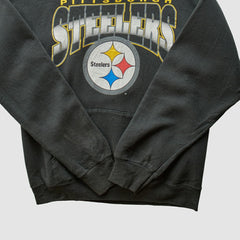 Pittsburgh Steelers 90s Hooded Pullover Sweatshirt | NFL Outlet