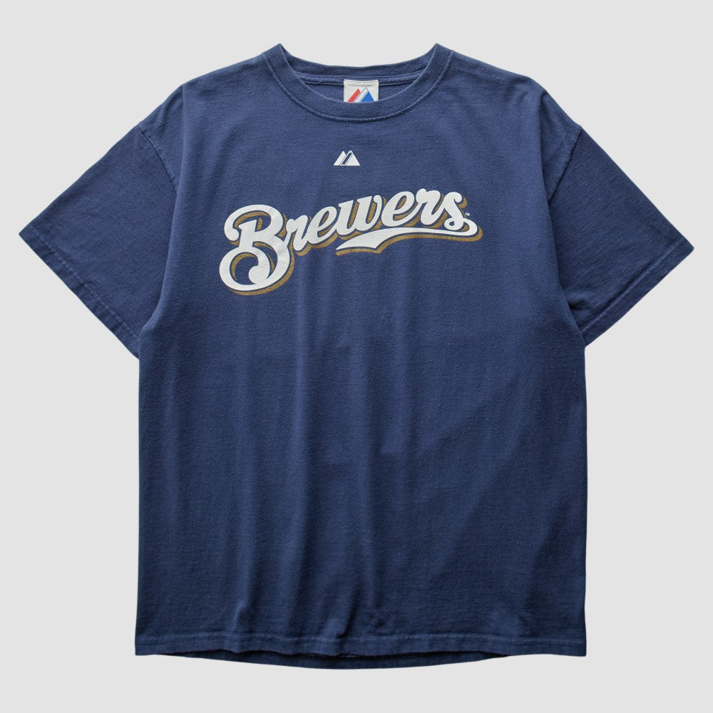 Milwaukee Brewers Majestic 2008 T-shirt - MLB T-shirts