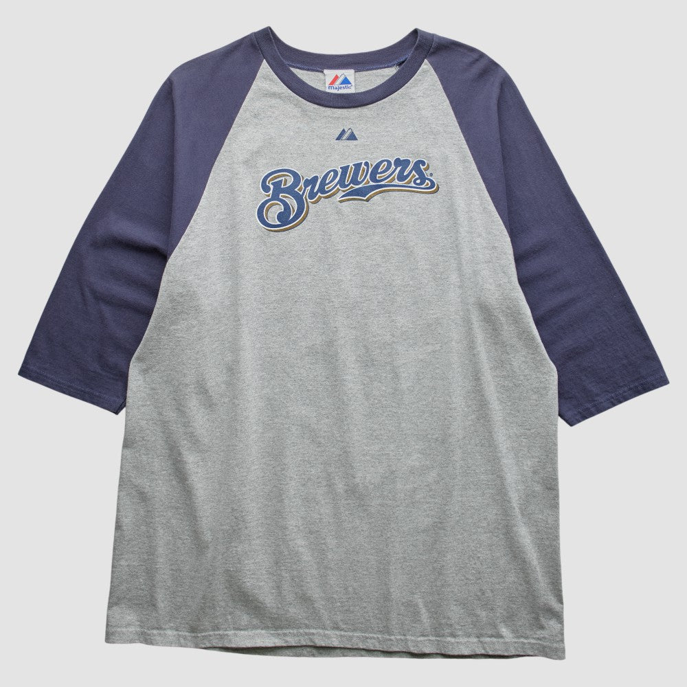 Milwaukee Brewers Majestic 2000s T-shirt - MLB T-shirts