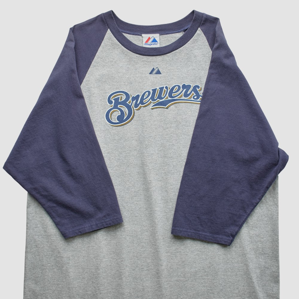 Milwaukee Brewers Majestic 2000s T-shirt - MLB T-shirts
