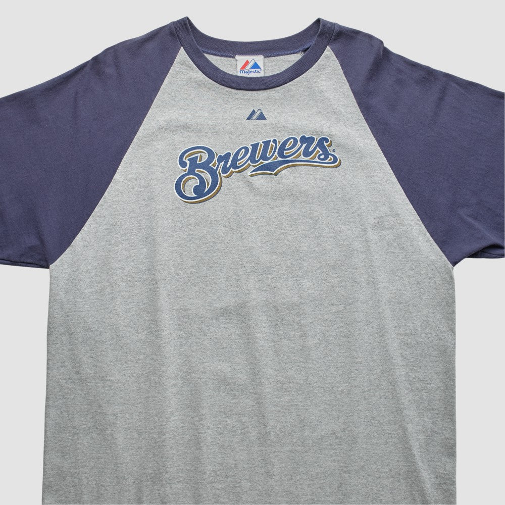 Milwaukee Brewers Majestic 2000s T-shirt - MLB T-shirts