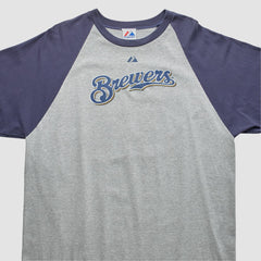 Milwaukee Brewers Majestic 2000s T-shirt - MLB T-shirts
