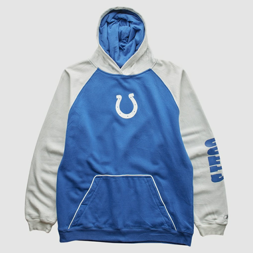 Indianapolis Colts Reebok 2000s Hooded Pullover Sweatshirt | NFL Near me