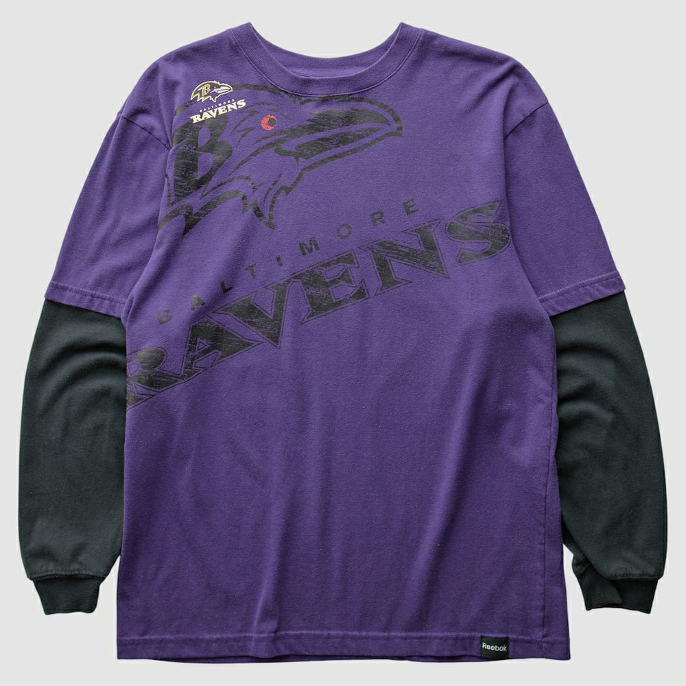 Baltimore Ravens Reebok 2010s Long Sleeve T-shirt | NFL Outlet