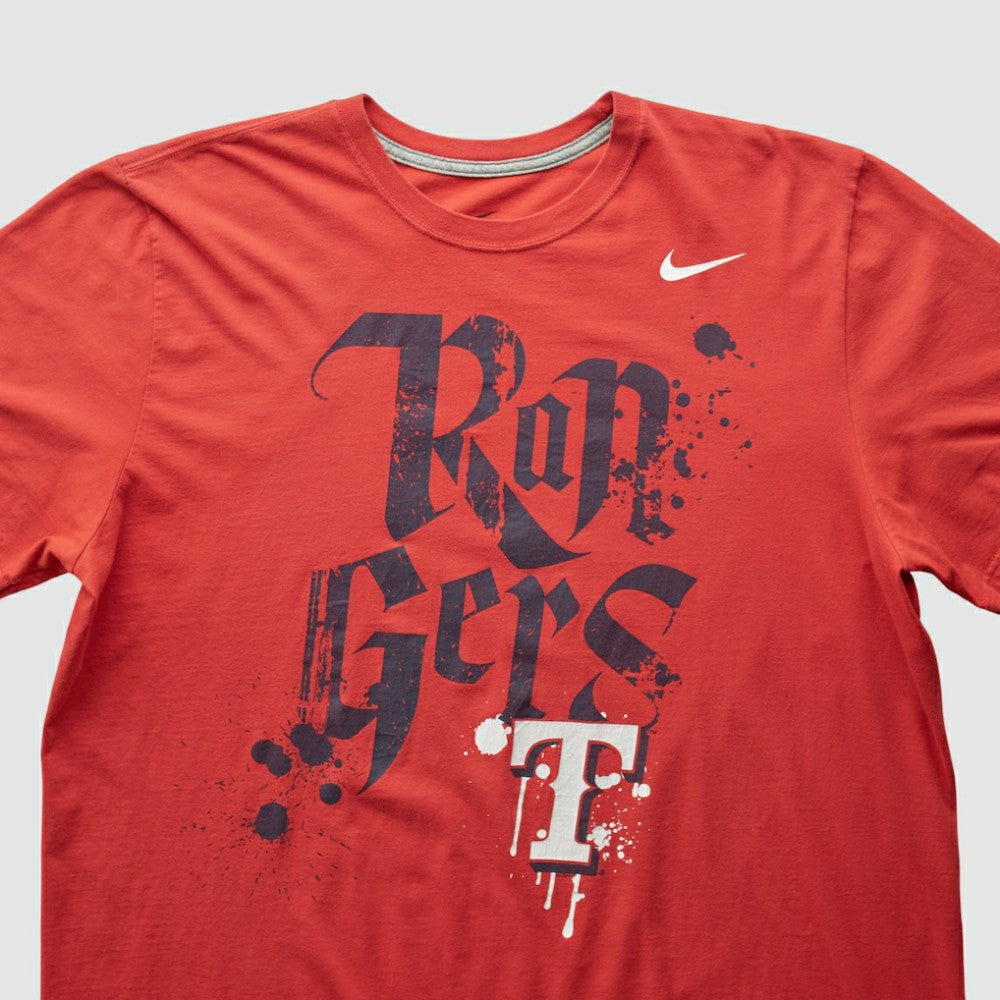 Texas Rangers Nike 2010s T-shirt - MLB T-shirts