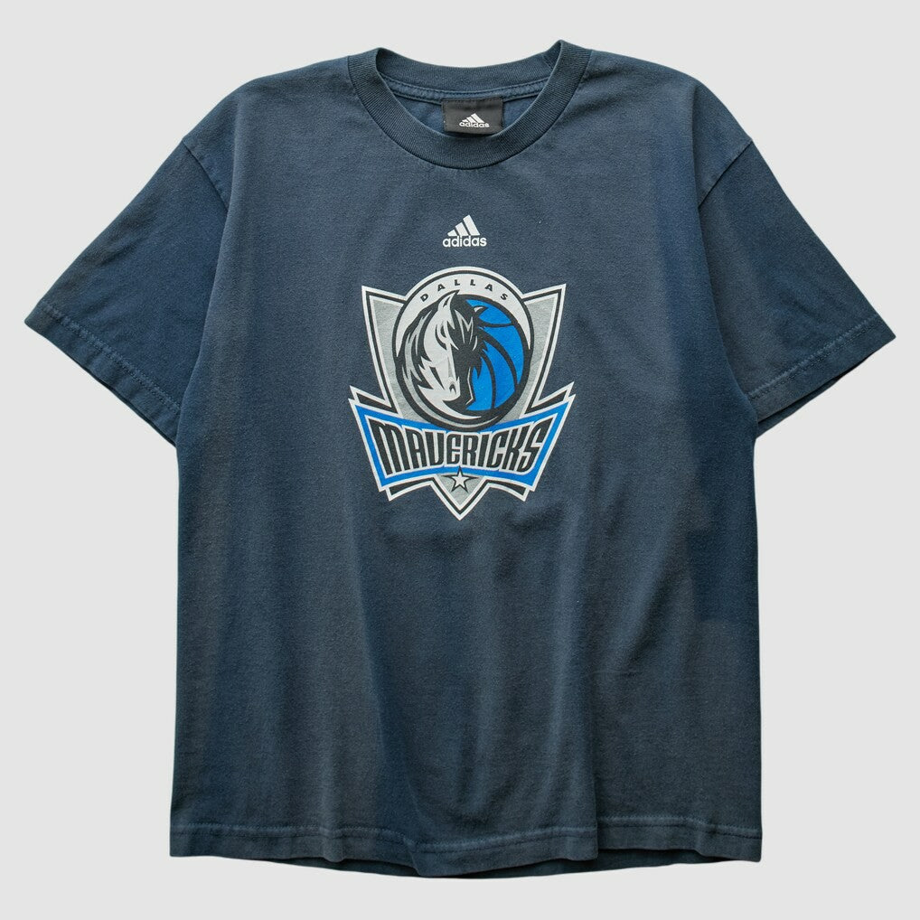 Navy Dallas Mavericks 2010s T-shirt sale | NBA