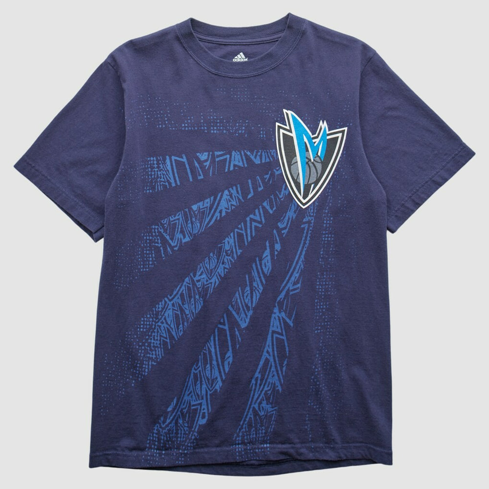 Navy Dallas Mavericks 2010s T-shirt sale | NBA