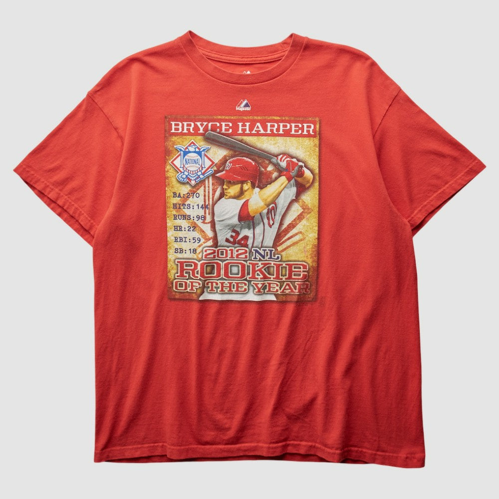 Bryce Harper Majestic 2012 T-shirt - MLB T-shirts