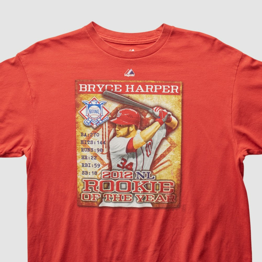 Bryce Harper Majestic 2012 T-shirt - MLB T-shirts