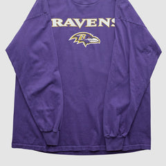 Baltimore Ravens NFL 2000s Long Sleeve T-shirt | NFL Sale