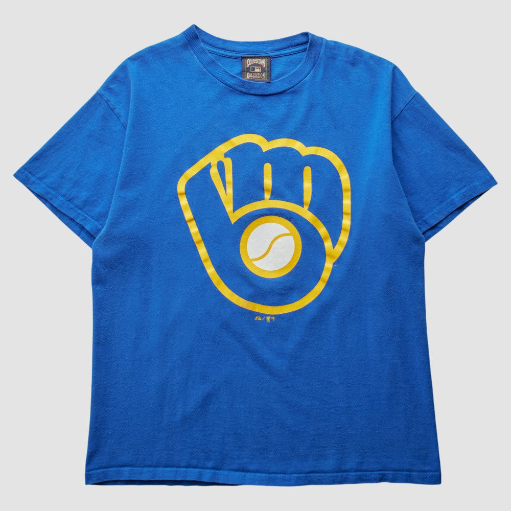 Milwaukee Brewers Majestic 2000s T-shirt - MLB T-shirts