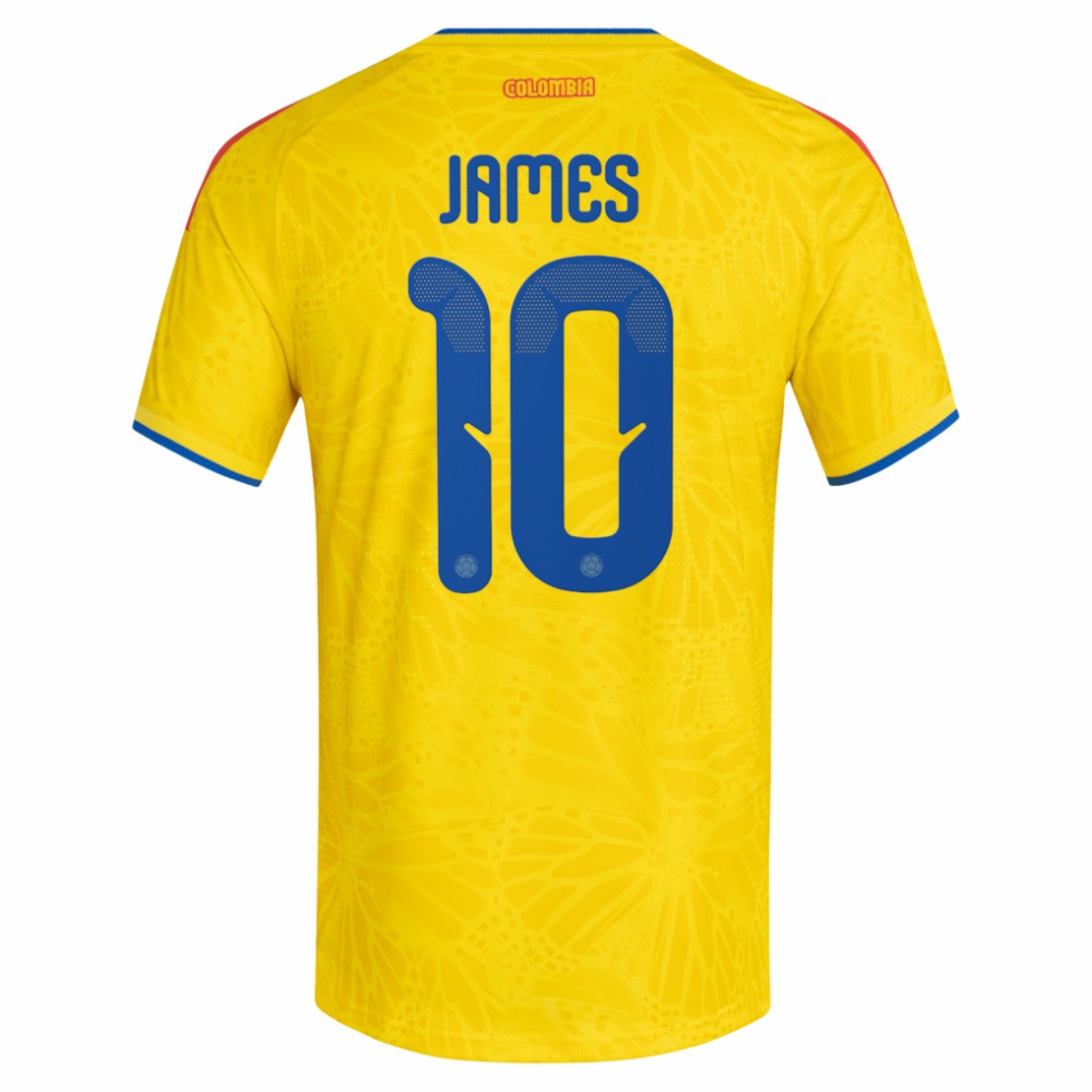 James Rodriguez Colombia National Team 2026 Home Jersey
