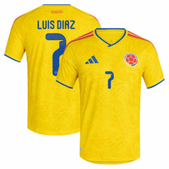 Luis Diaz Colombia National Team 2026 Home Jersey