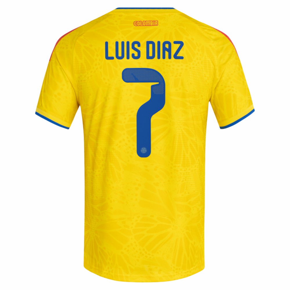 Luis Diaz Colombia National Team 2026 Home Jersey