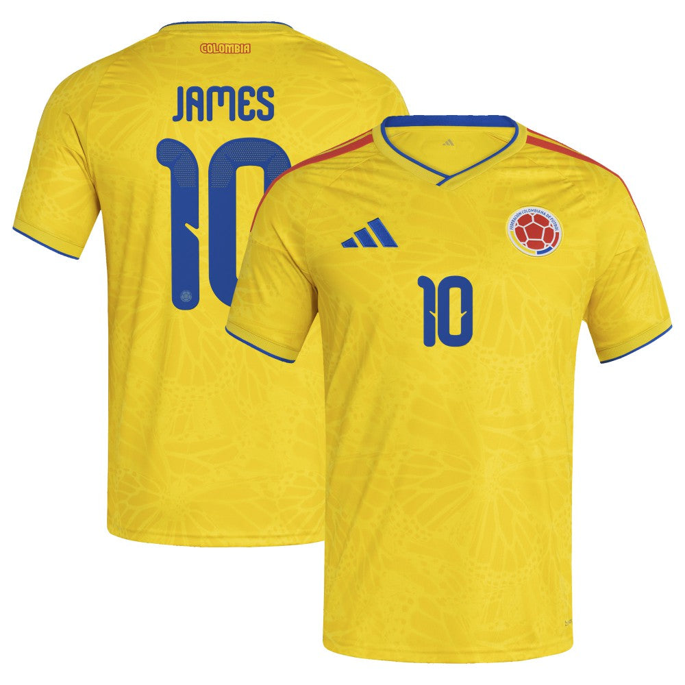 James Rodriguez Colombia National Team 2026 Home Replica Jersey