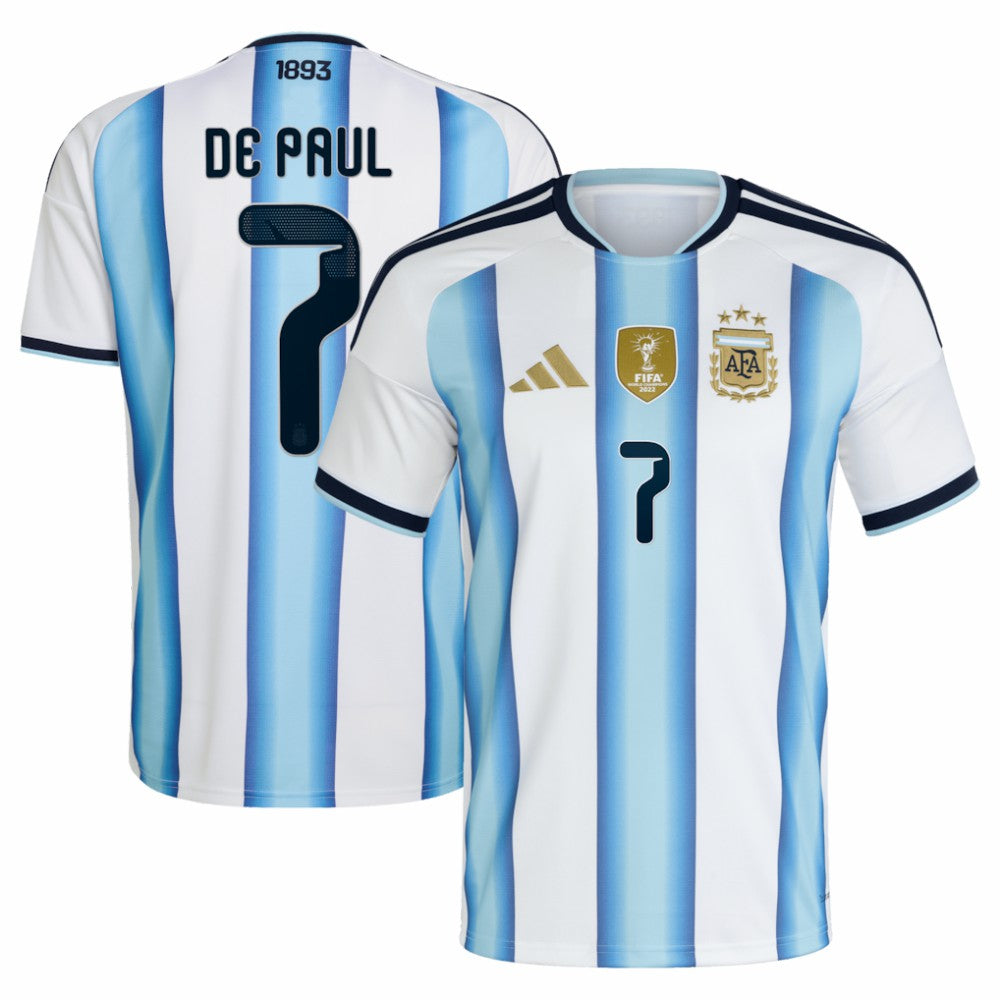 Rodrigo De Paul Argentina National Team 2026 Home Replica Jersey