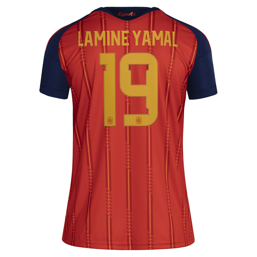 Lamine Yamal Spain National Team Women's 2026 Home Replica Jersey